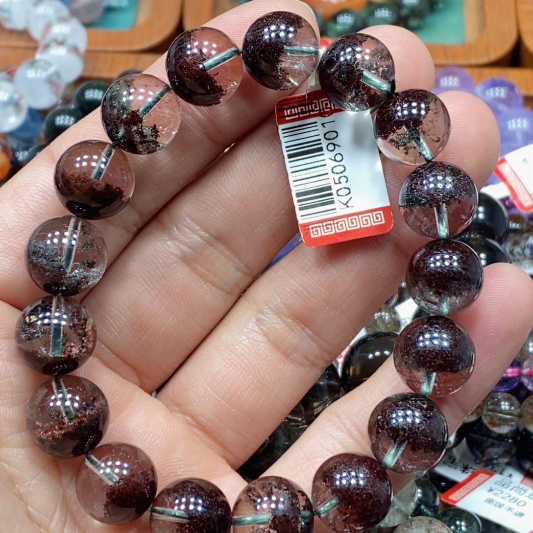 水晶手串未镶嵌天然