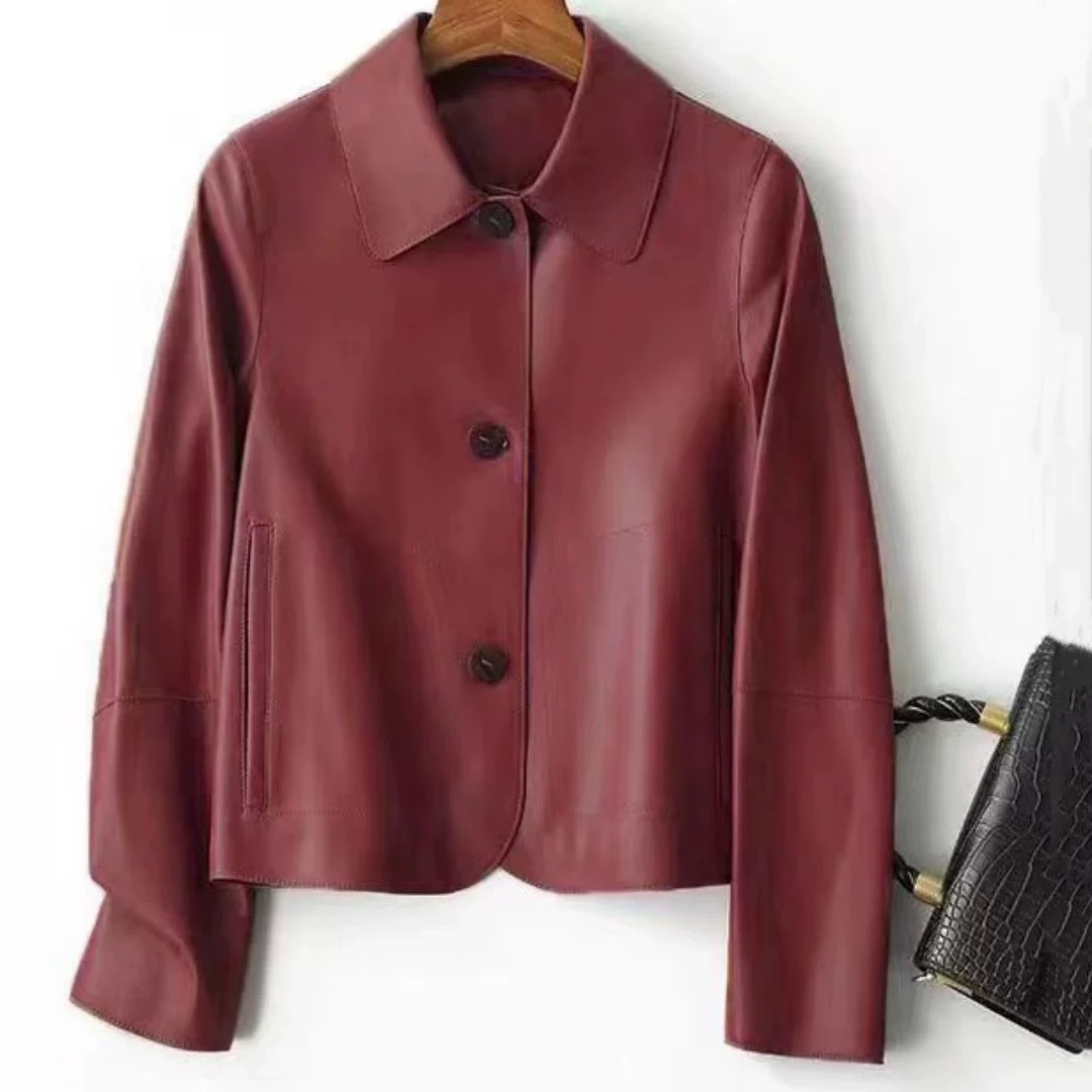 海宁皮衣外套陈董