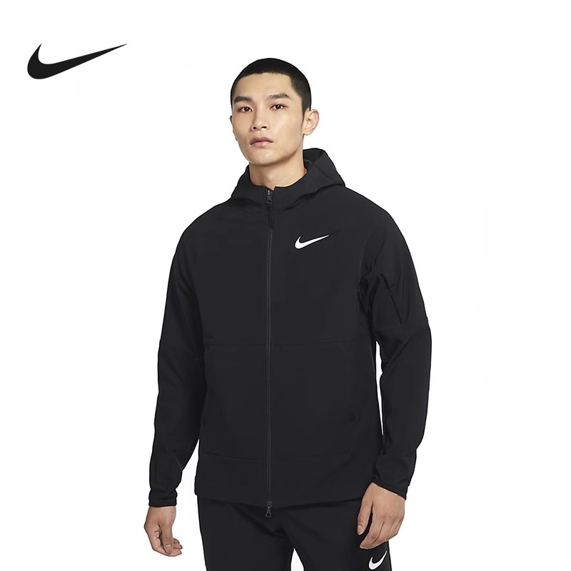 NIKE/耐克男子冬季款薄绒里料运动休闲训练夹克连帽外套DQ6594010