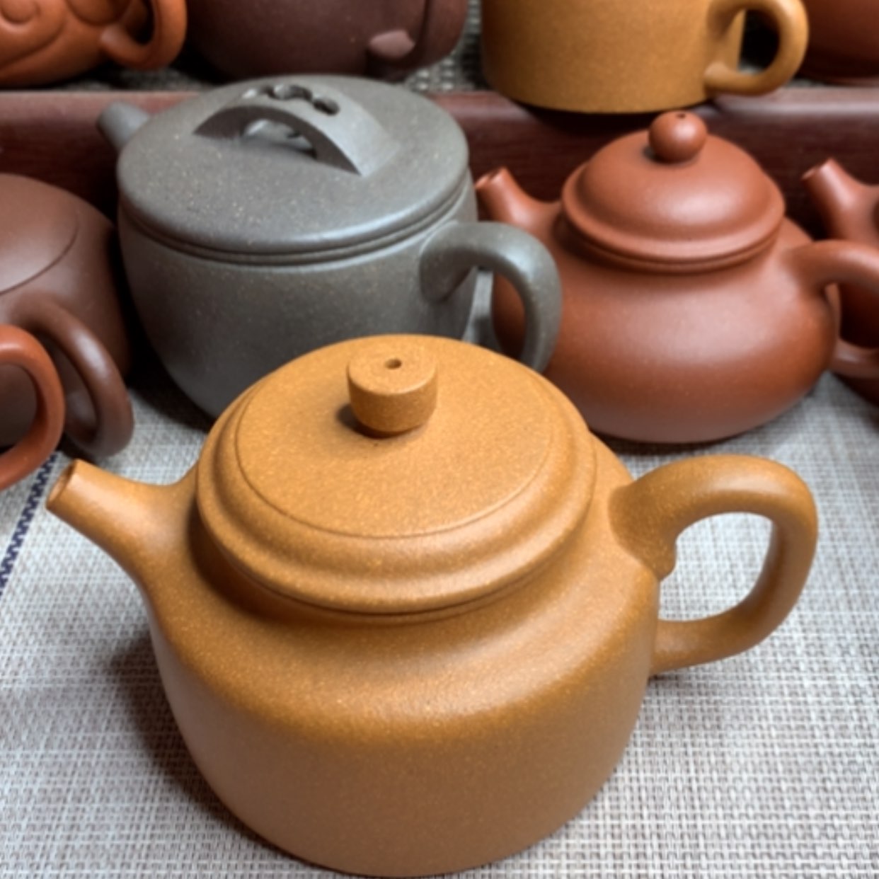 【闪购商品】紫砂茶壶300CC微瑕紫砂壶紫