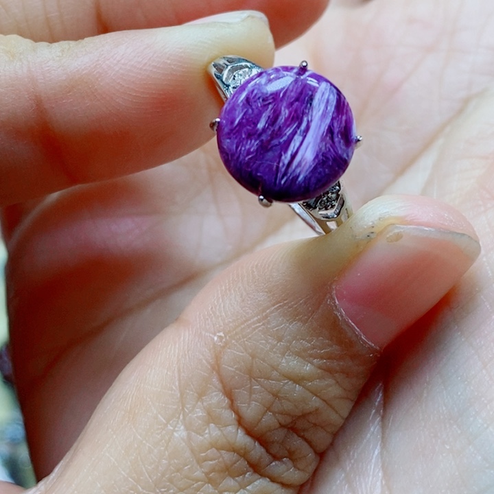 水晶戒指未镶嵌水晶