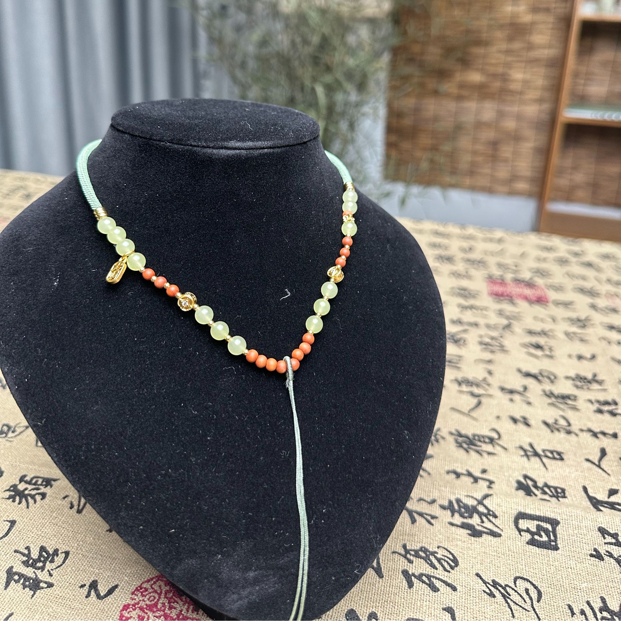 晴水色手工重工绳子时尚款