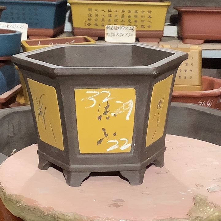 紫砂花盆花盆包邮
