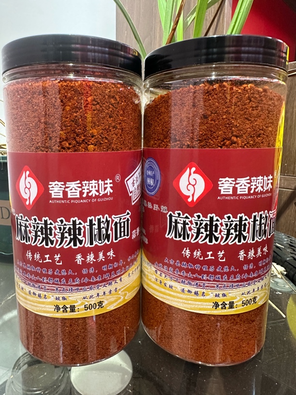 贵州毕节大方蒜香五香辣椒面烤肠烙锅烤肉烧烤调料撒料辣椒粉辣料