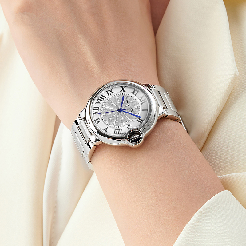 气球系列 女款全自动气质机械腕表日历款（夏天）