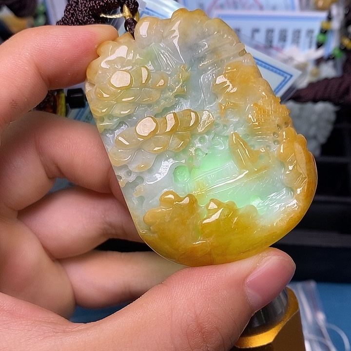 颈饰未镶嵌翡翠62