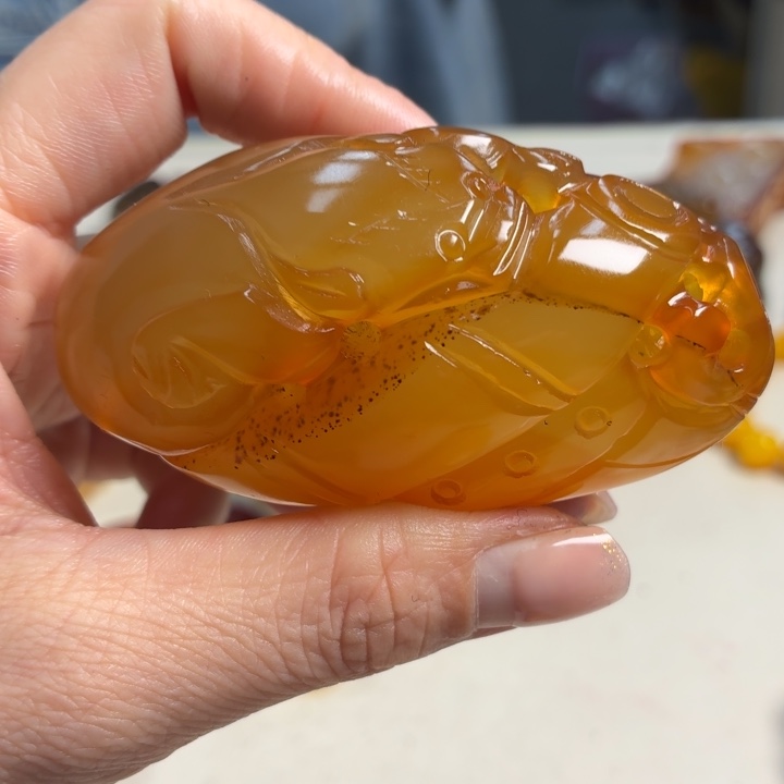 玛瑙/玉髓未镶嵌吊坠(不含链)