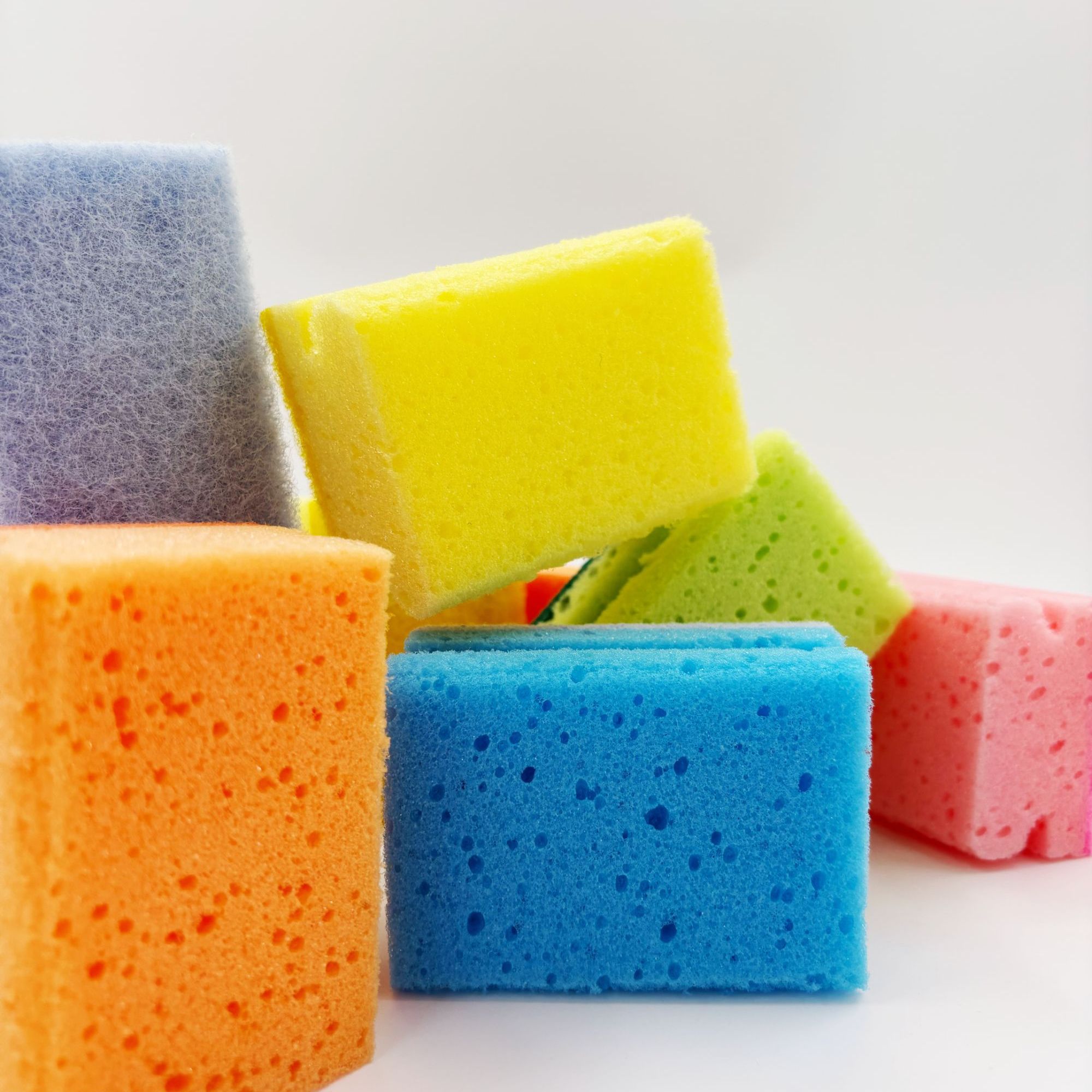 海藻彩虹海绵洗碗海绵洗杯海绵百洁布刷碗刷锅神器