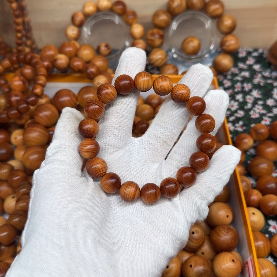 记***你柏木（崖柏）1.2红油崖柏手串