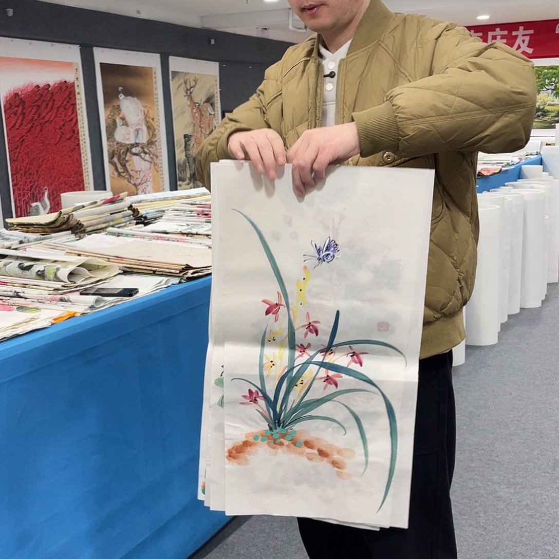 国画今天早上作品展示