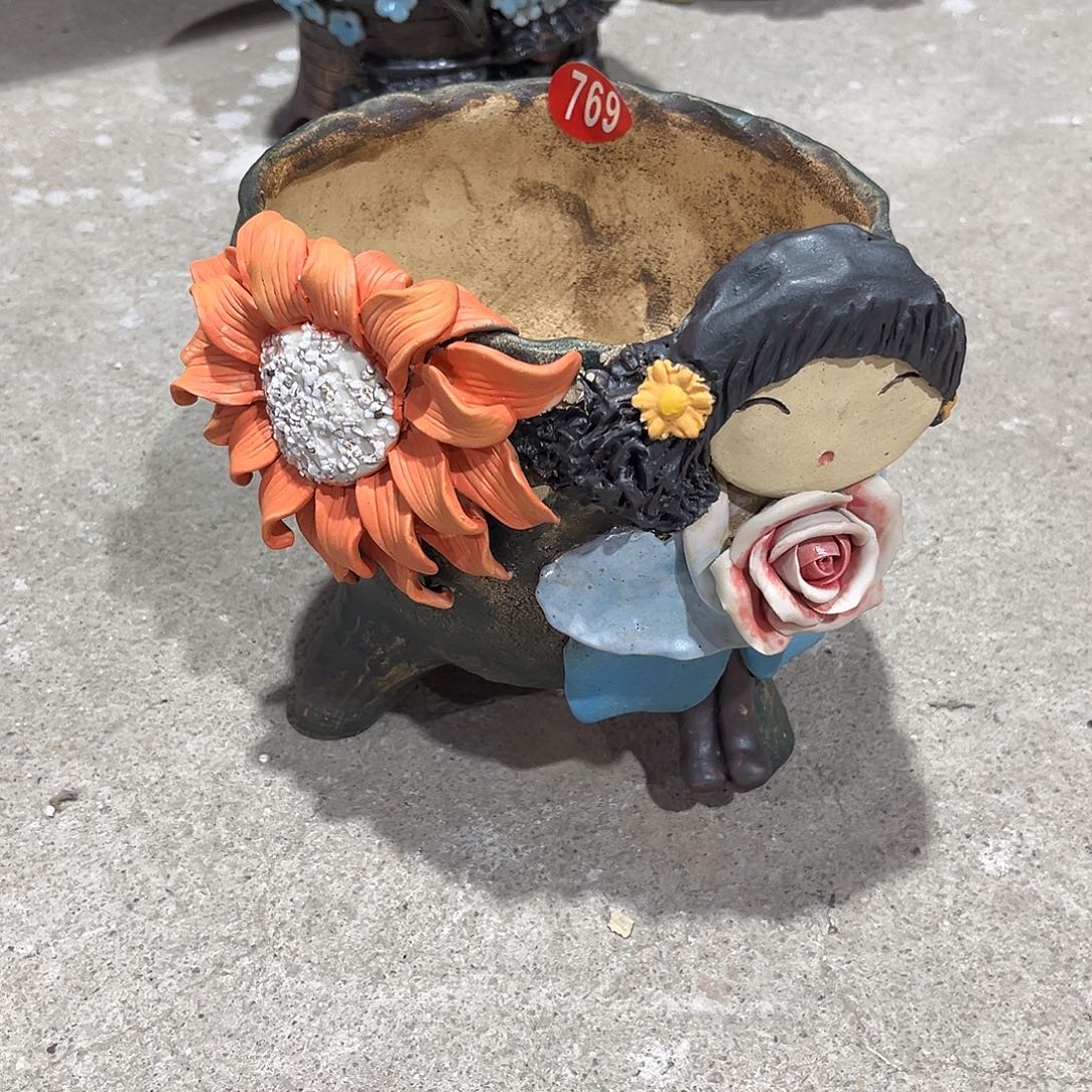 s***y769 号陶然花器手工花盆