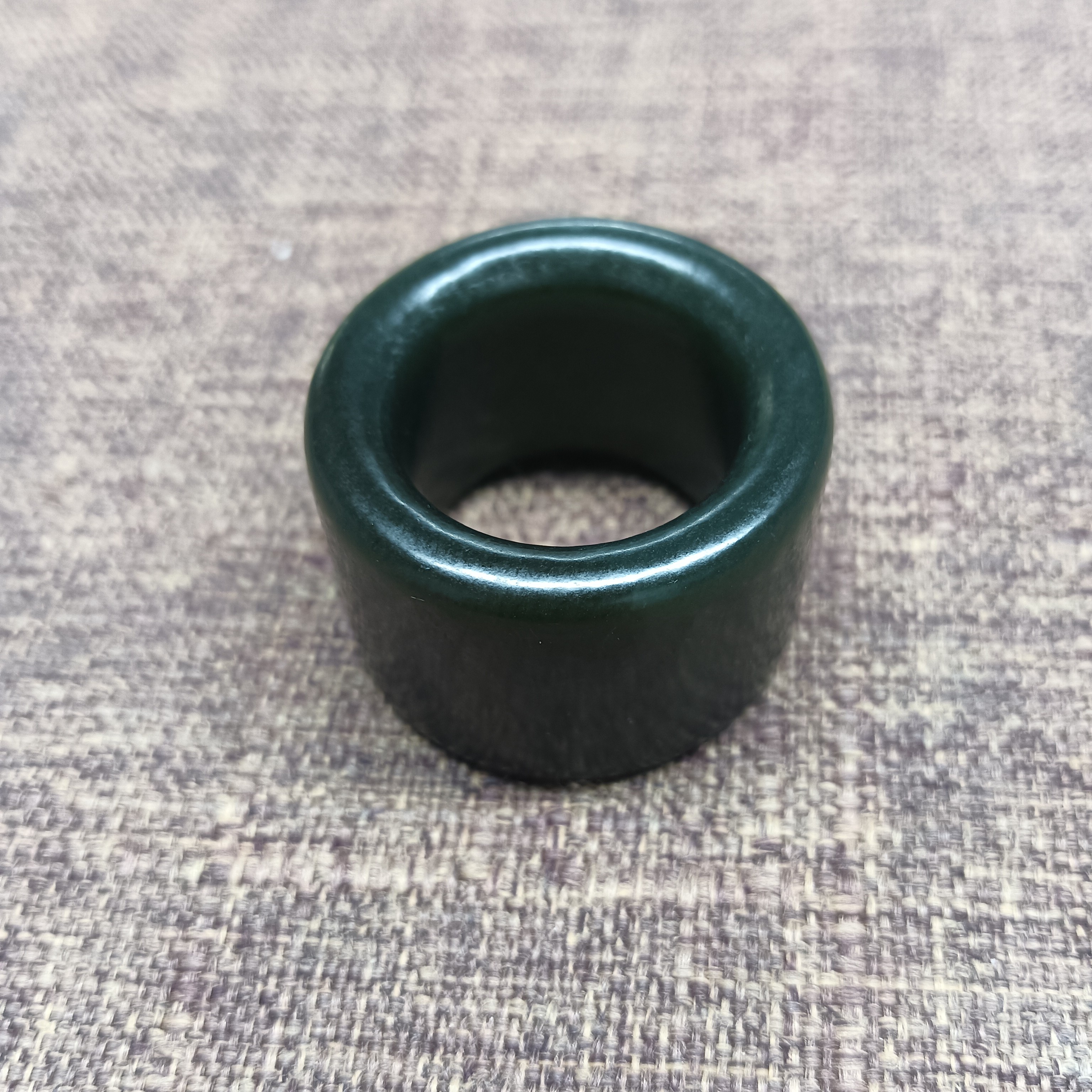 和田玉   青玉  玉扳指