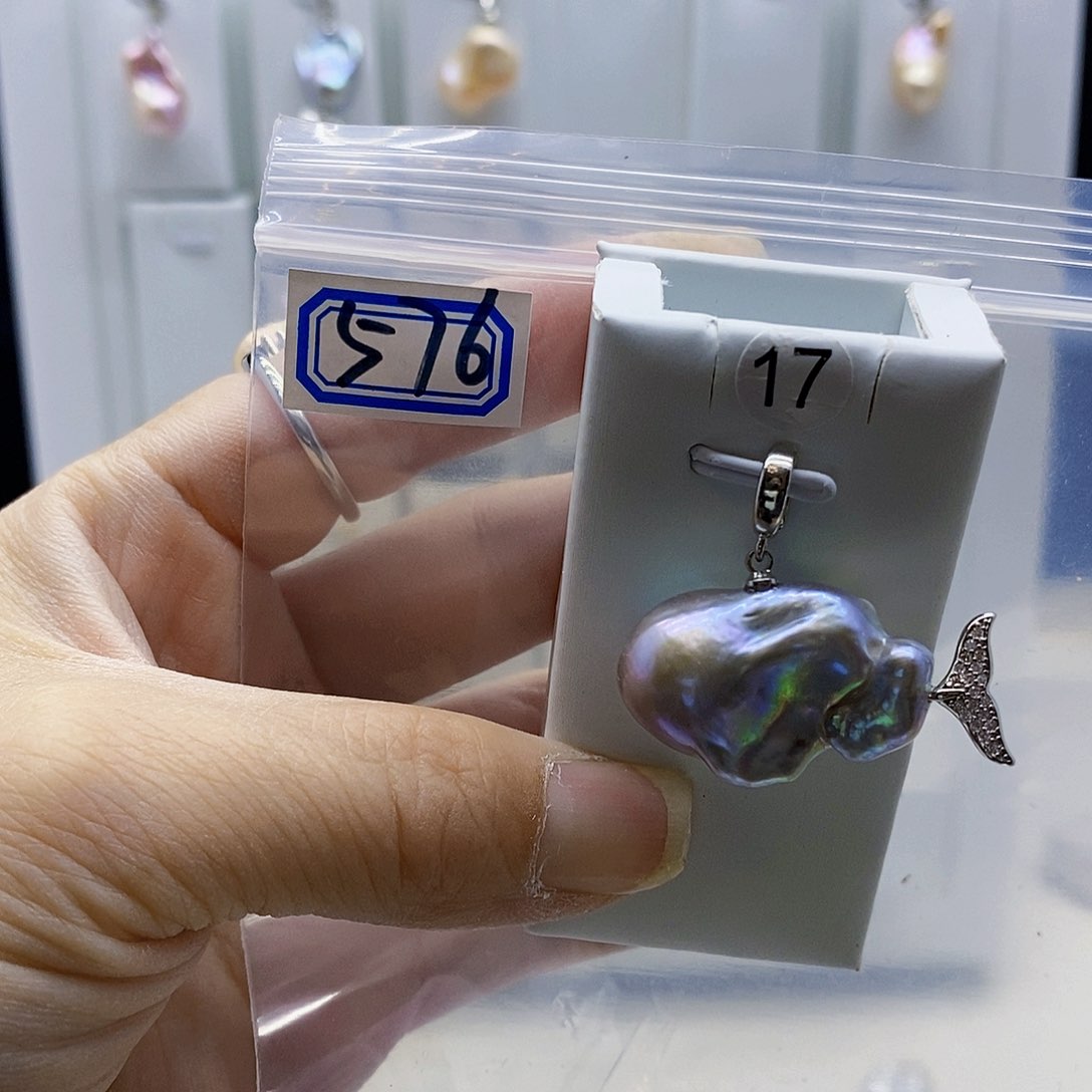 颈饰合金淡水珍珠