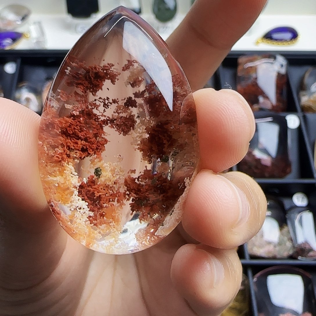 水晶珠宝半成品未镶嵌用****5