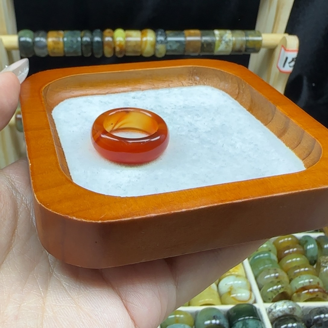 蛇纹石玉合金内径18.3颜*玉