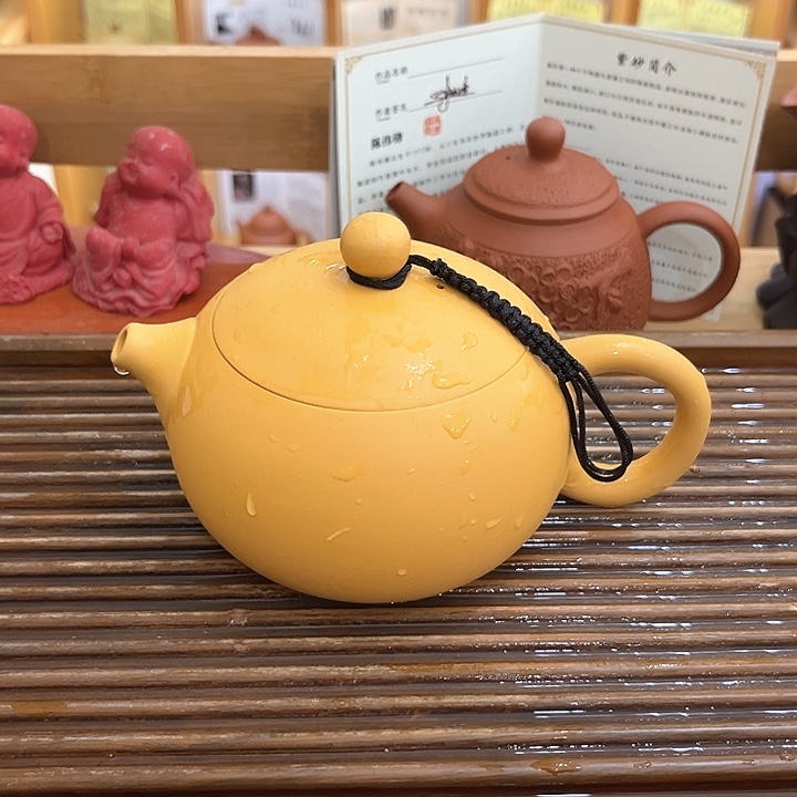 茶壶紫砂黄段250毫升