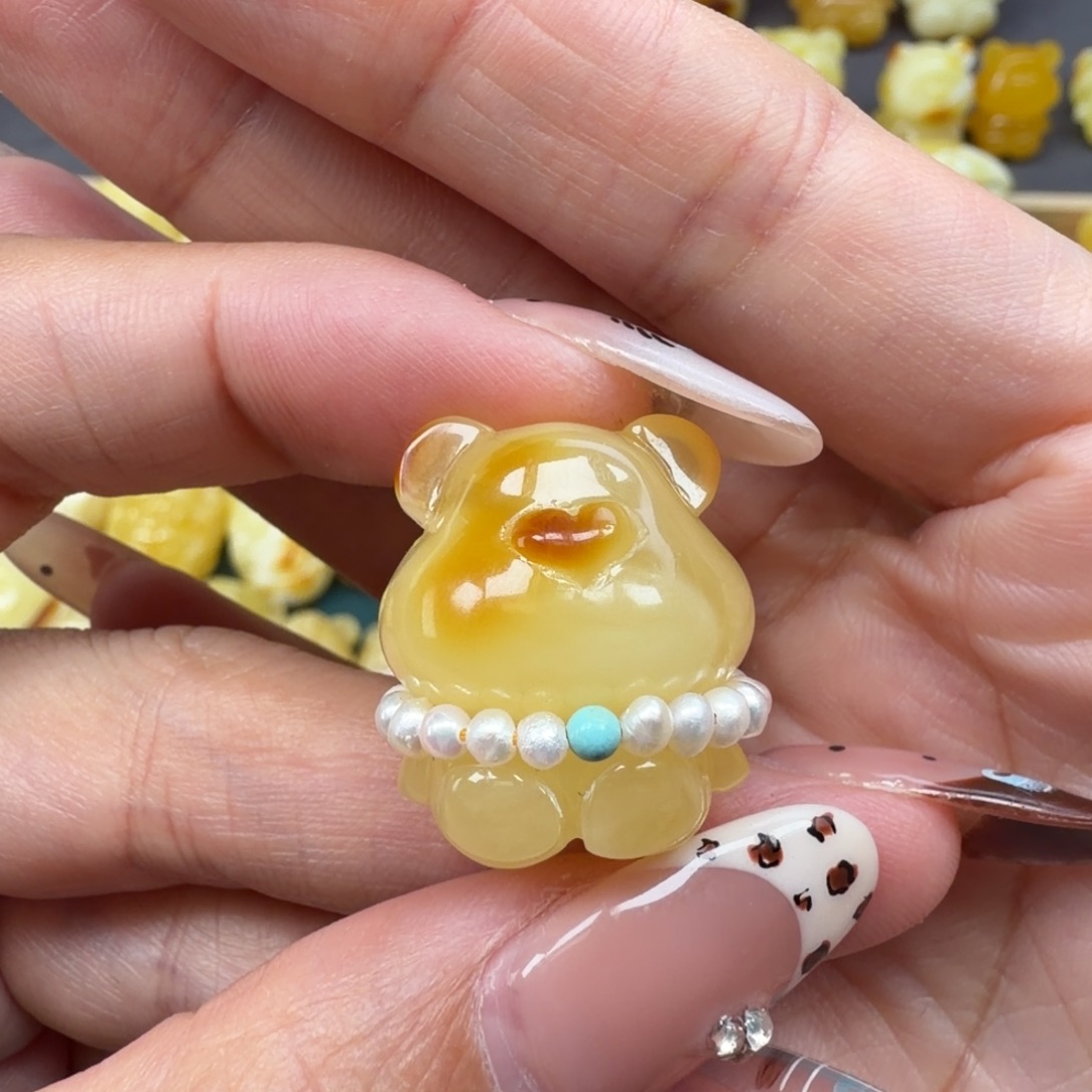 琥珀未镶嵌裸石蜜蜡