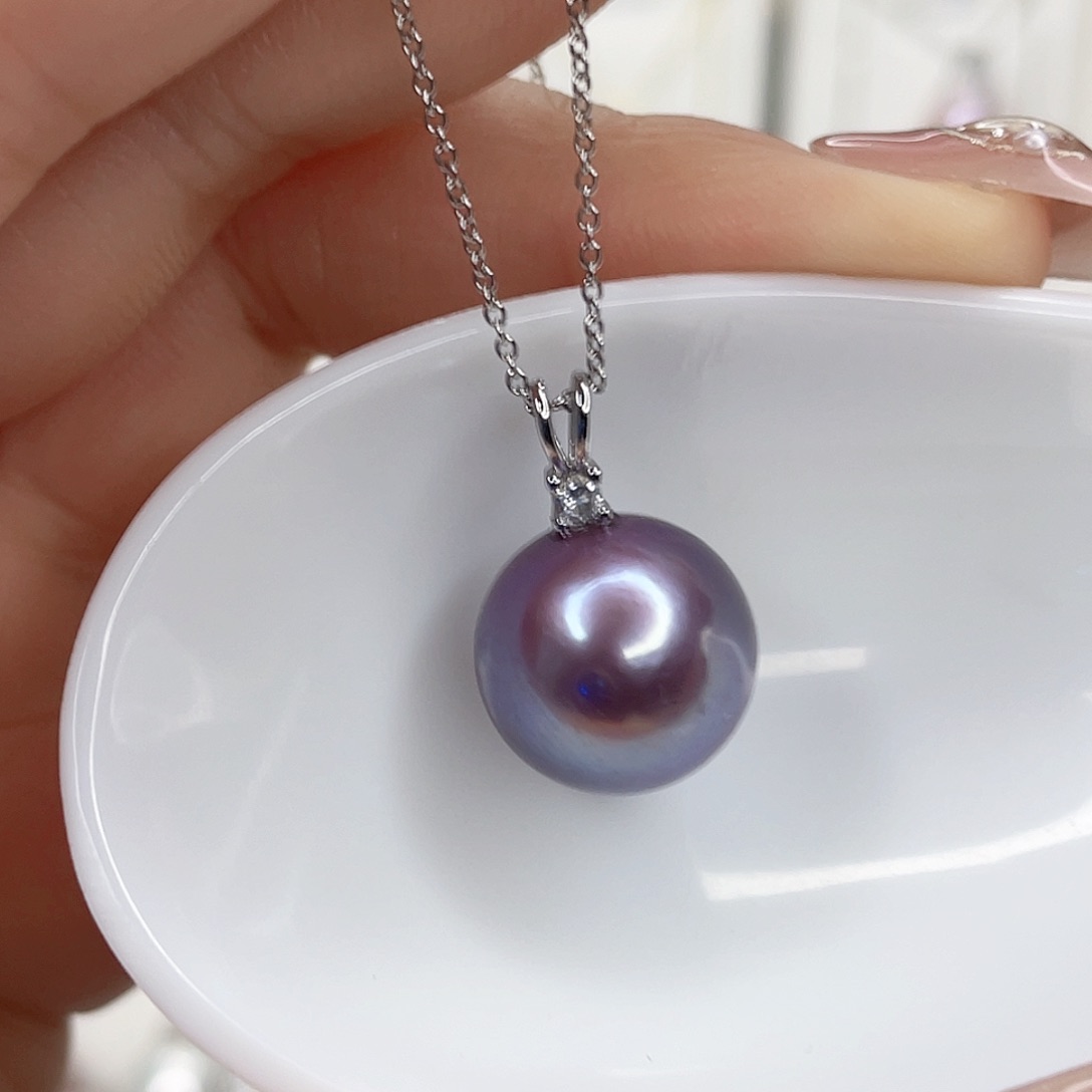 淡水珍珠未镶嵌吊坠(赠链)