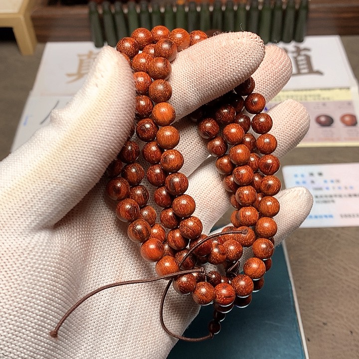 手串/手链小叶紫檀黄*08 108 颗 入门款