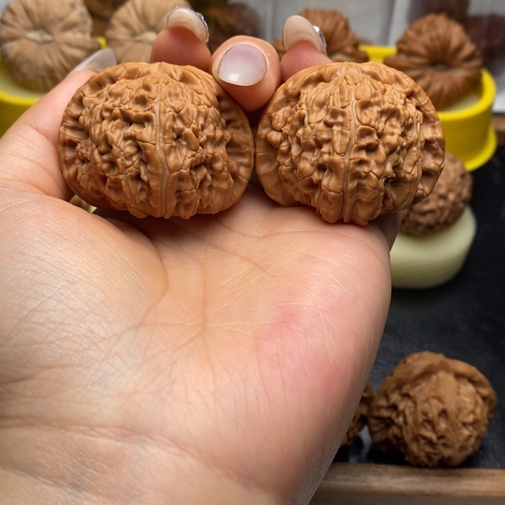 文玩核桃吊坠全品44➕球白