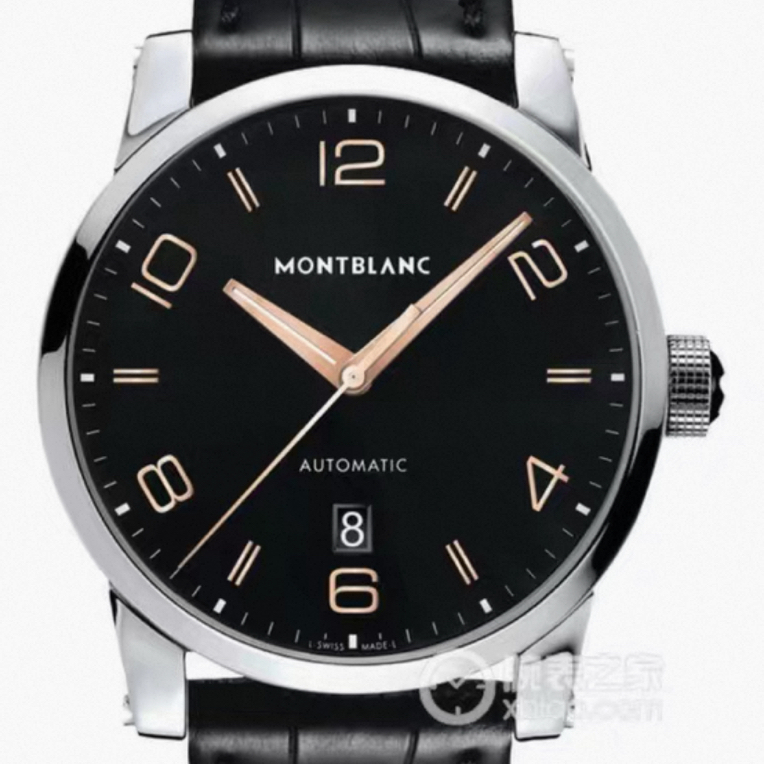 99新 Montblanc/万宝龙 万宝龙 黑盘金针 时光行者42表径