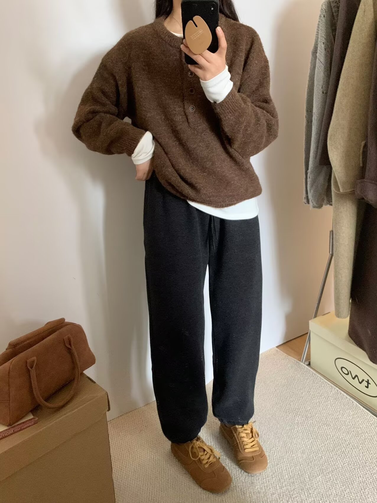 【澳绒2.0】 复合羊羔绒深冬加绒休闲百搭 11292