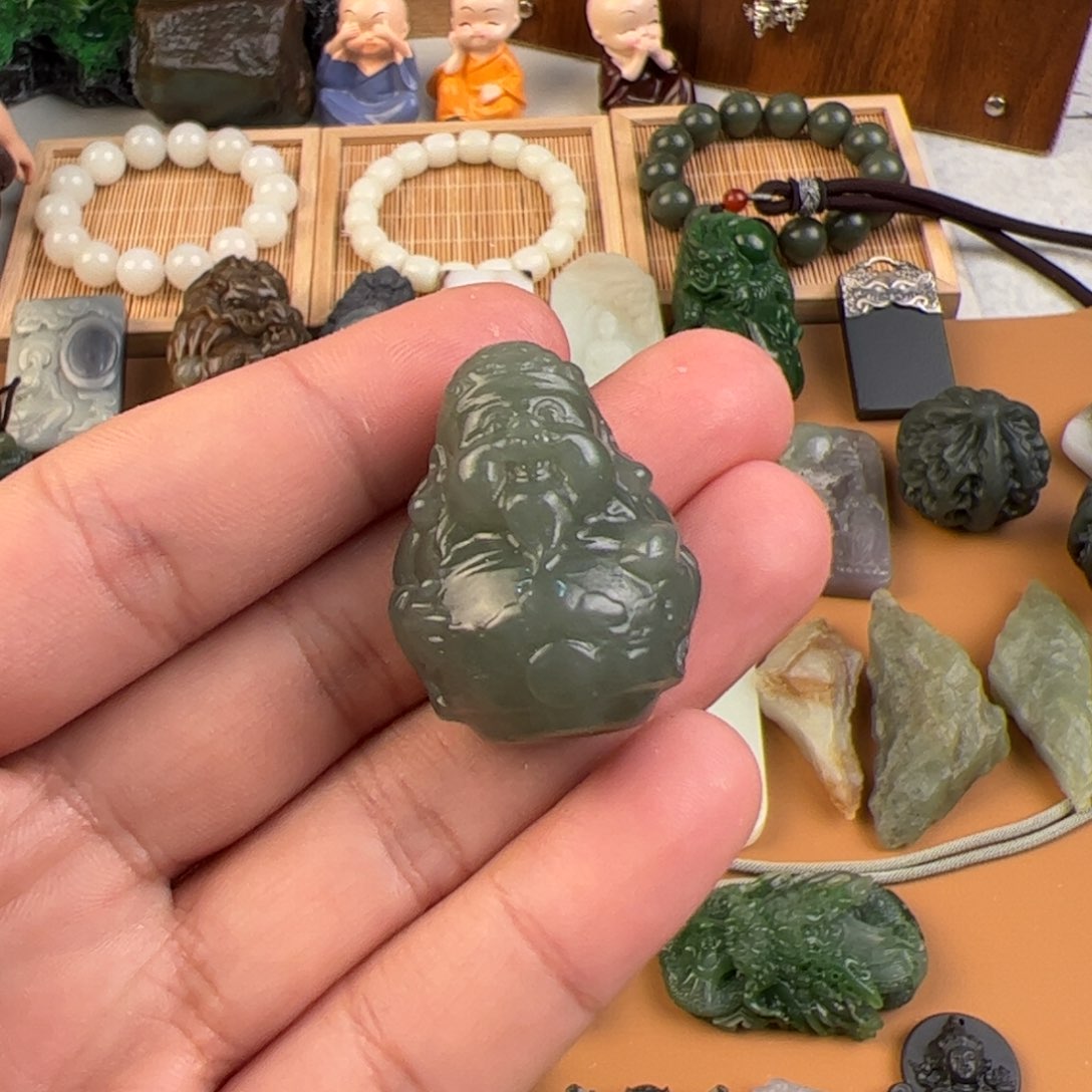 和田玉手链未镶嵌?****?