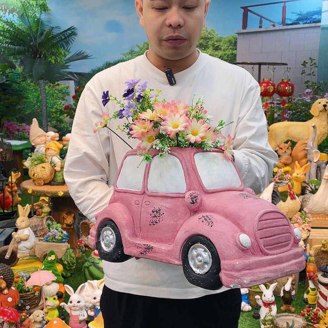 红陶花园庭院摆件