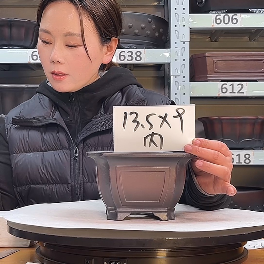 紫砂花盆宜兴紫砂12号