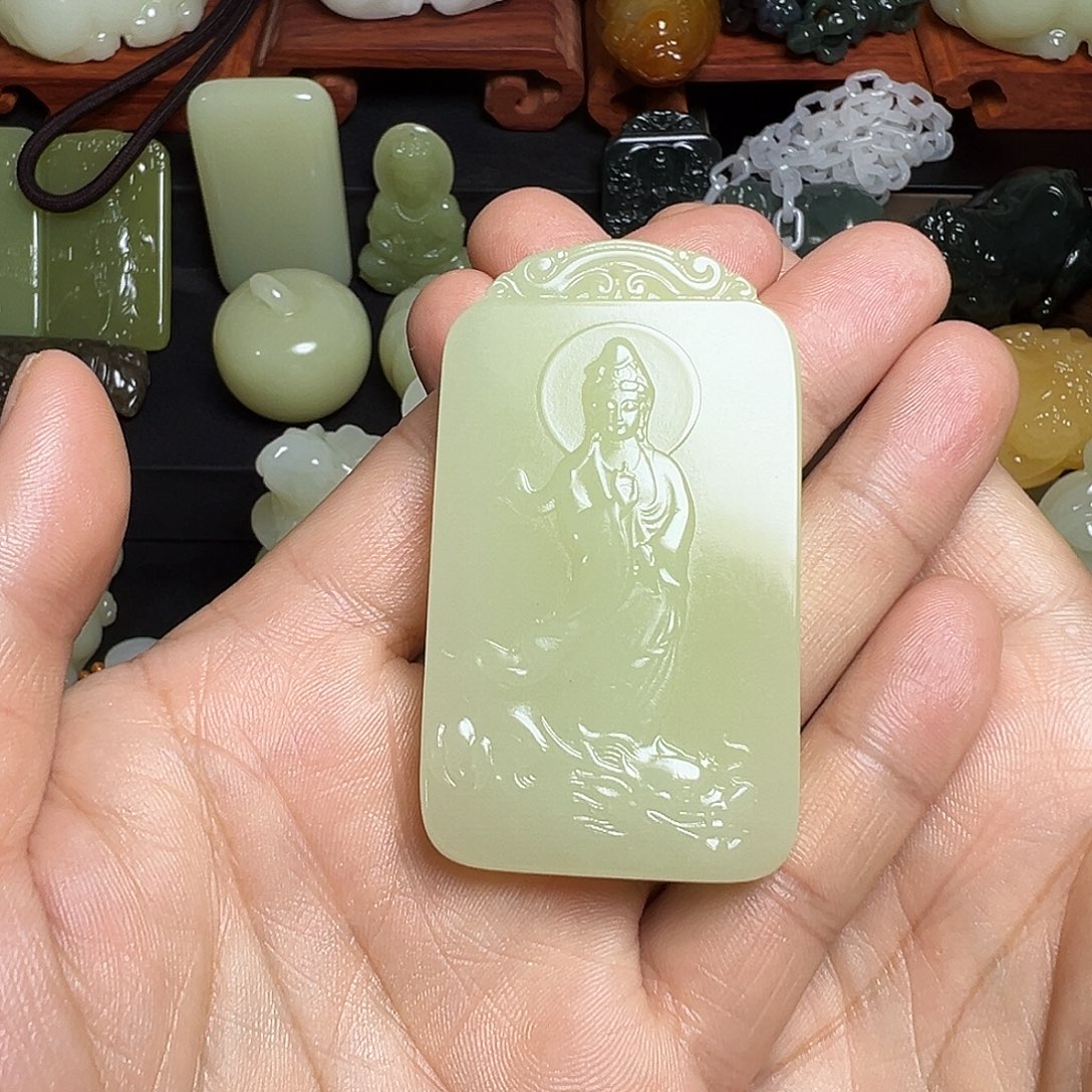 湿***婆玉新疆天然料子精品