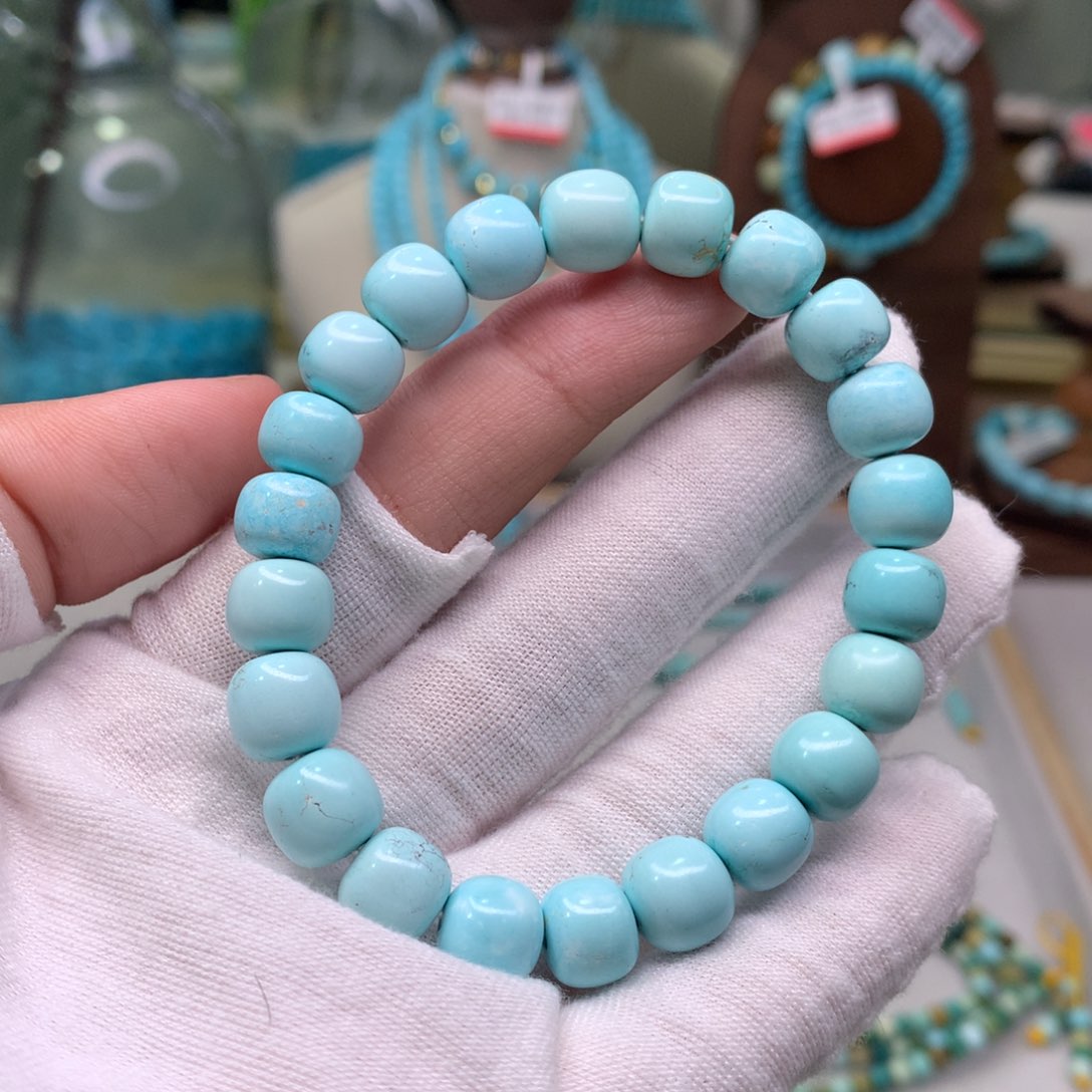 绿松石配饰未镶嵌就*玩