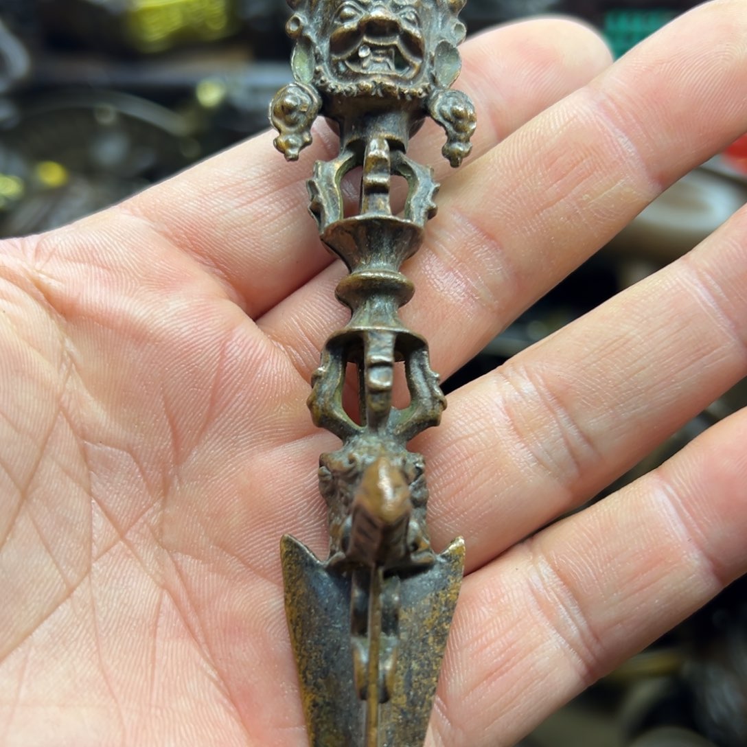 铜摆件欢迎欢迎你