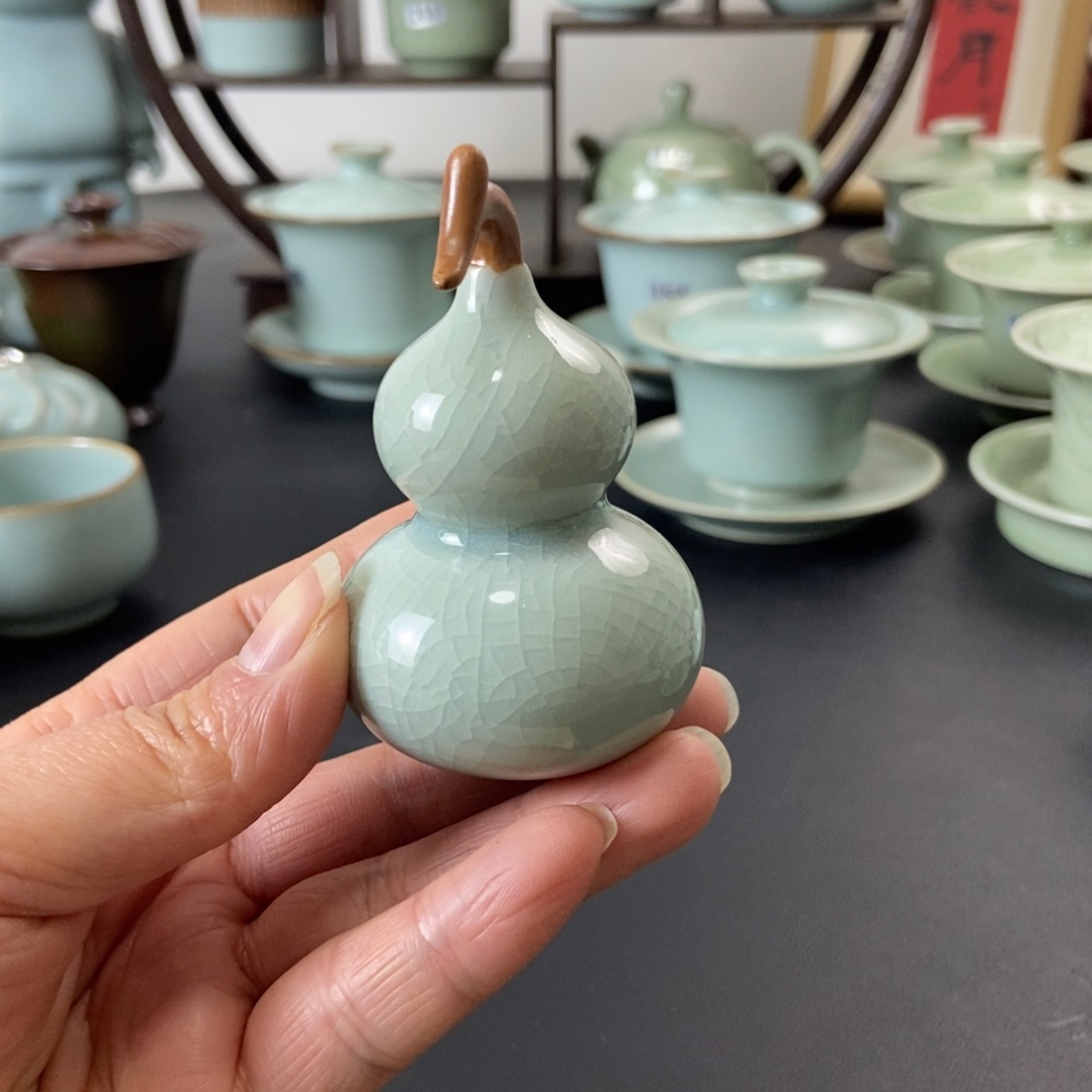 孔***龙一级品冰花釉葫芦福利款