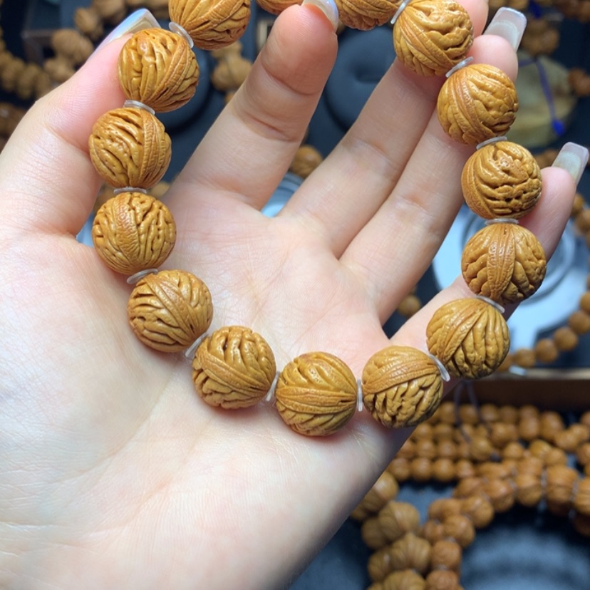 【闪购商品】桃核手串绣球16手串