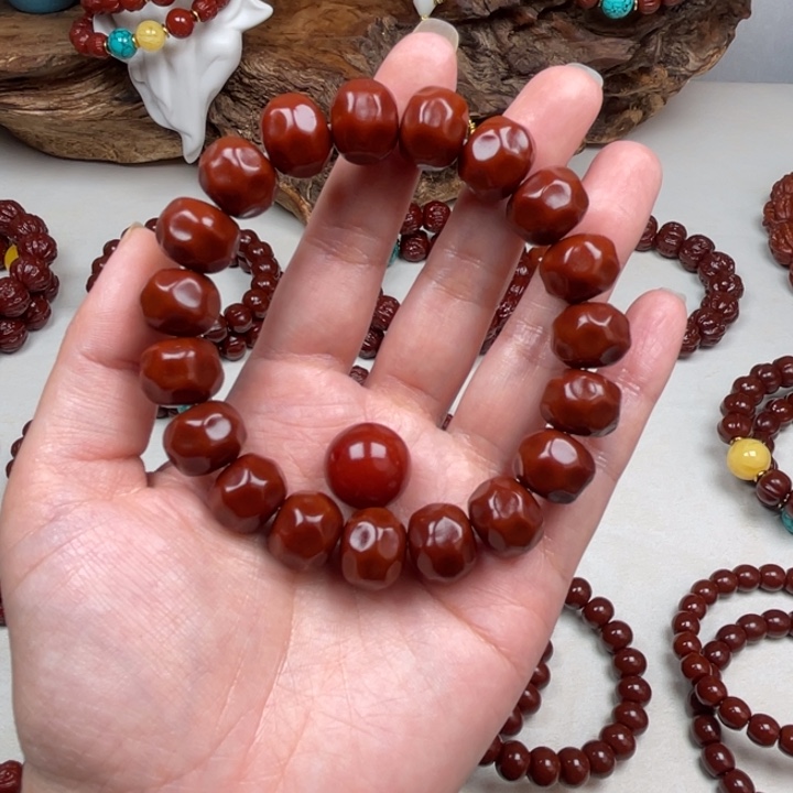 猴头核桃吊坠m*l奶酪14➕红