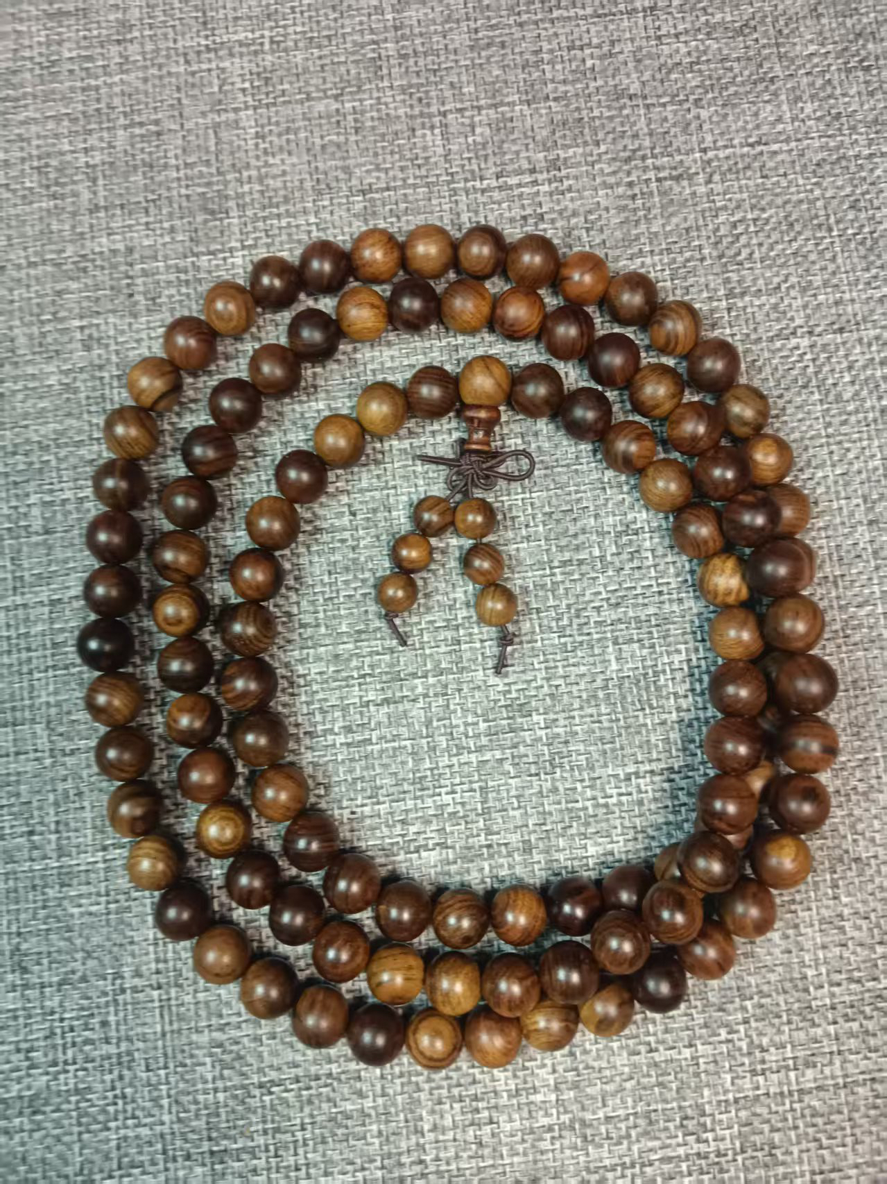 0.8尺寸108颗海南黄花梨