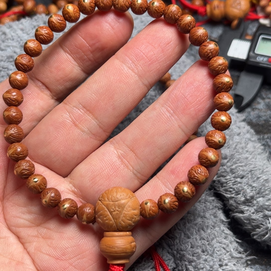 三***云凤眼菩提吊坠凤眼菩提手串手链