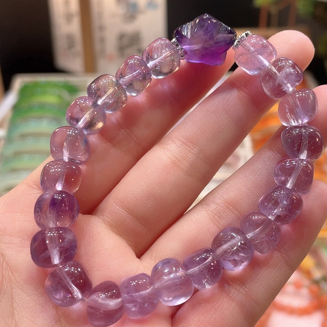 石英质玉手串未镶嵌