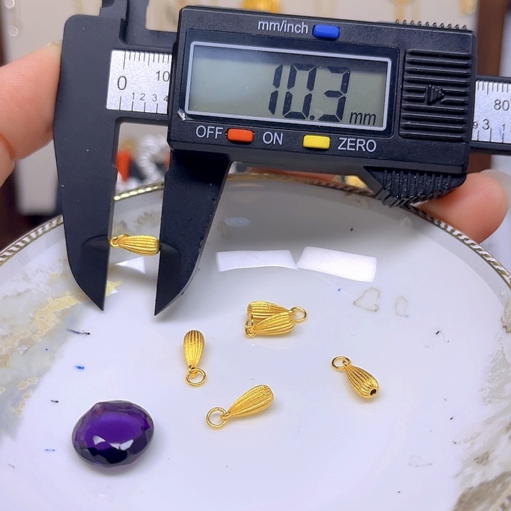 紫晶颈饰银S925镶嵌紫晶925镶嵌105