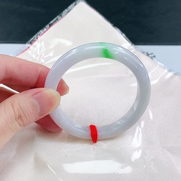 翡翠未镶嵌手镯圈54.2。04061