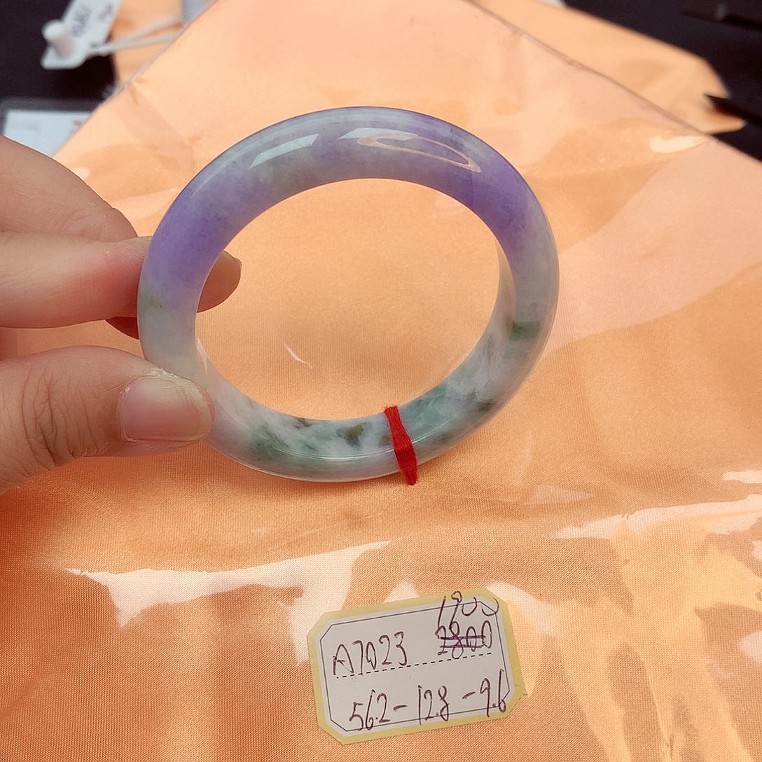 翡翠手镯未镶嵌天然缅甸翡翠A货