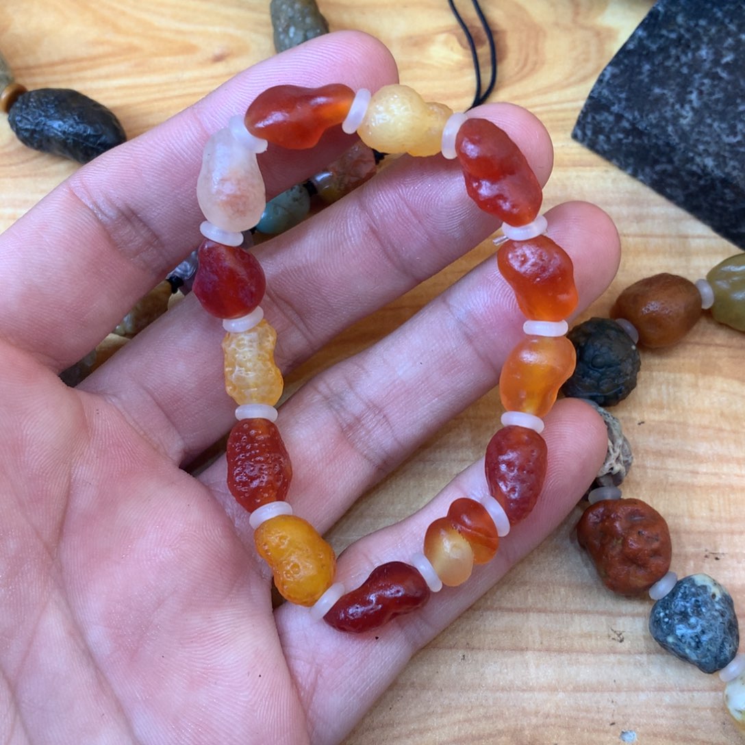 玛瑙/玉髓未镶嵌阿拉善戈壁玛瑙