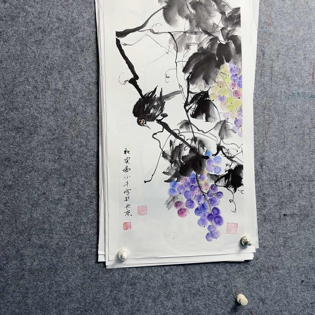 国画写生作品欣赏