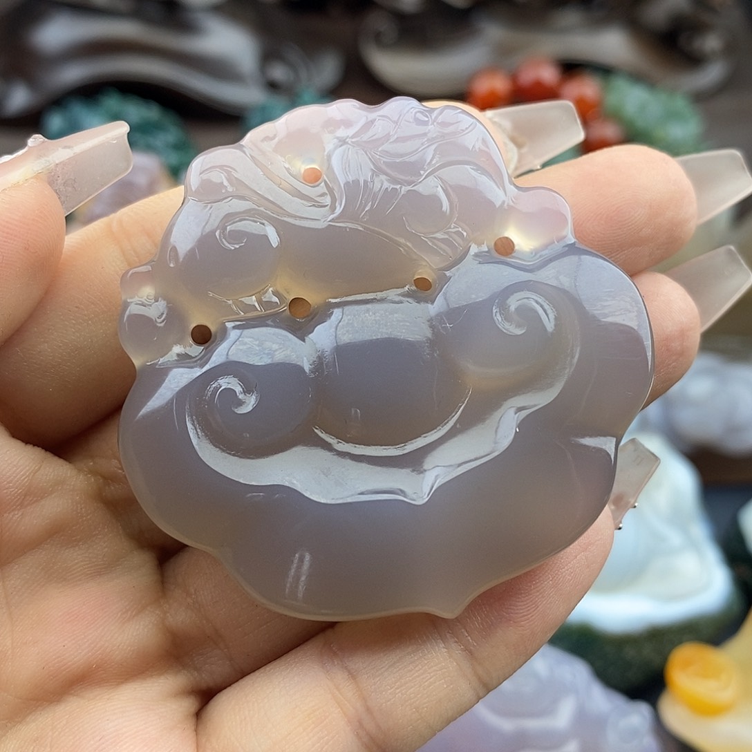 玛瑙/玉髓未镶嵌颈饰