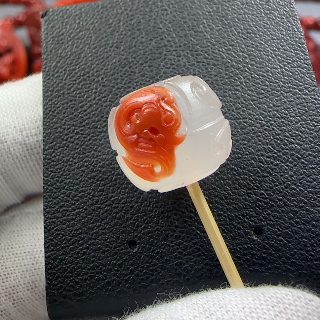 南红玛瑙珠子13未镶嵌