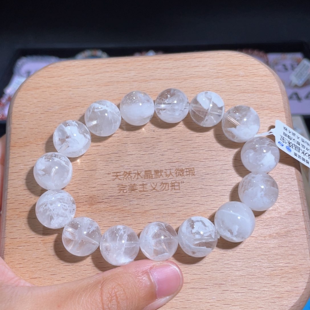 水晶手链未镶嵌140号多样性发货一J 15+