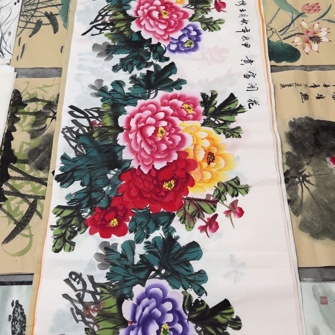 国画晓彤美术馆直播间