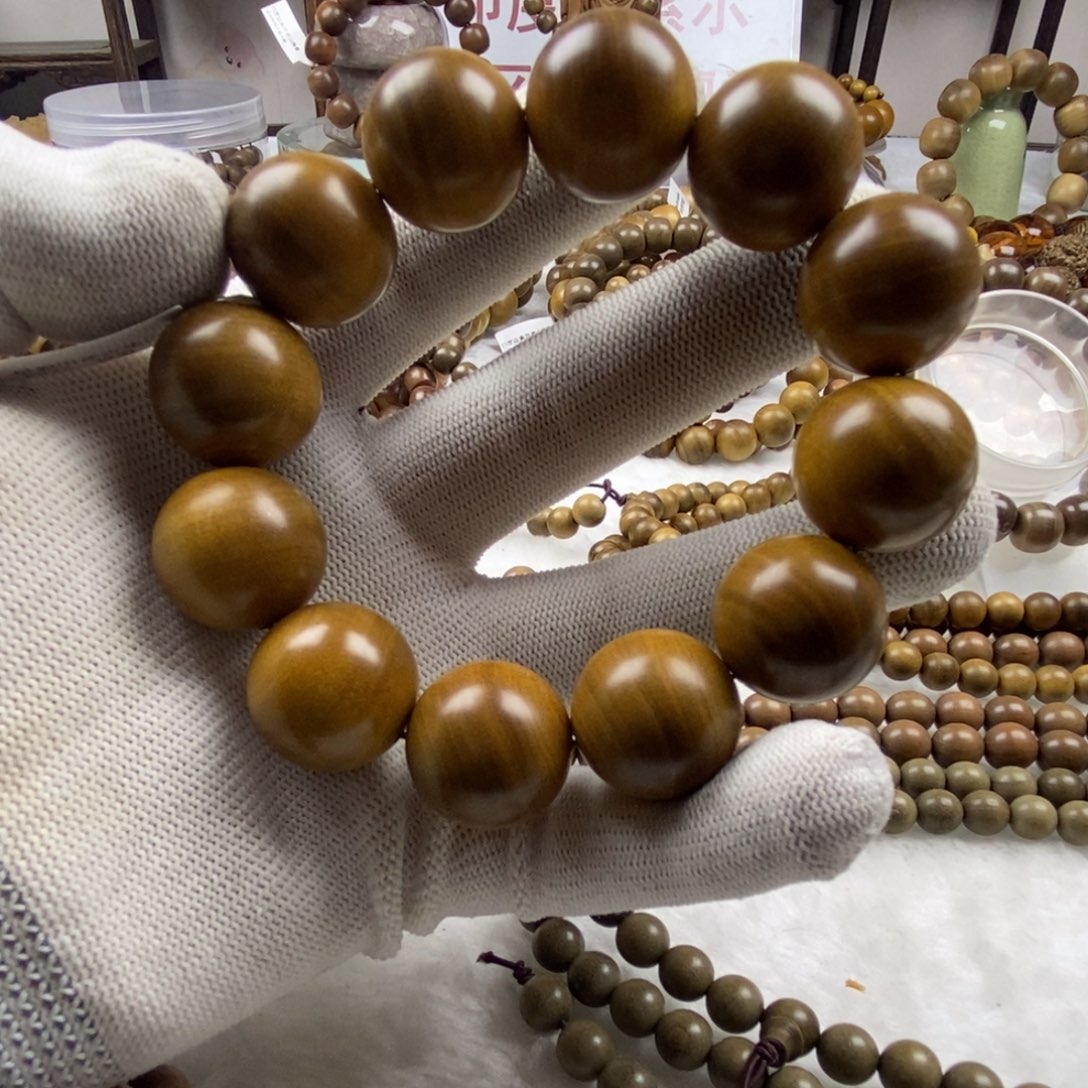 檀香木手串/手链雨*风手串