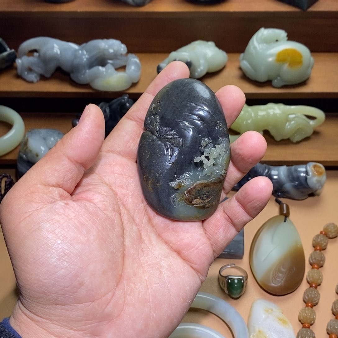 未镶嵌和田玉把件