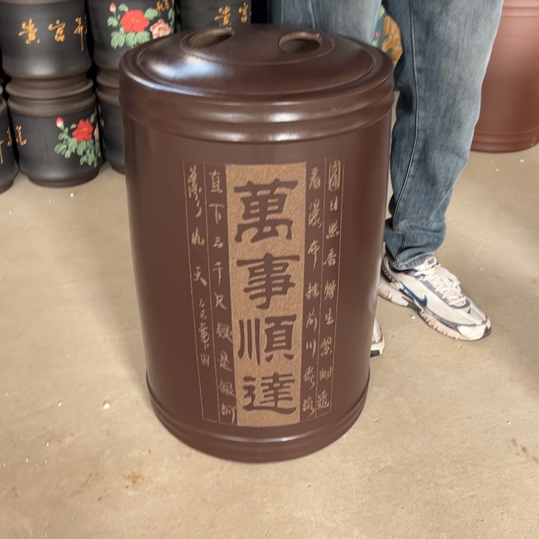 茶叶罐紫砂60 饼茶叶罐